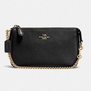 NEW Black Coach Nolita Wristlet - PRICE DROP!